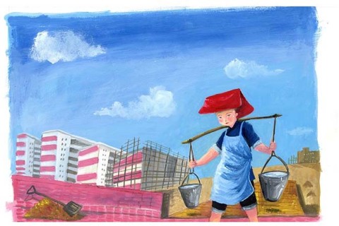The Story of the Redscarf 辛苦了，红头巾 (Chinese storytelling for Kids)