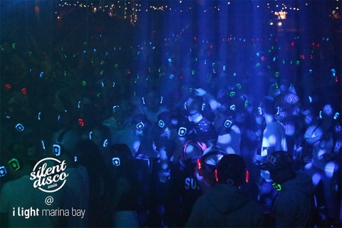 Silent Disco at iLight Marina Bay
