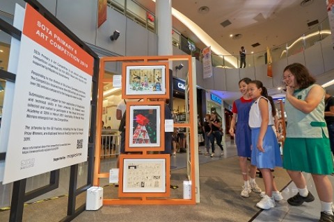 SOTA P6 Art Competition 2019 Top 50 Finalists Exhibition