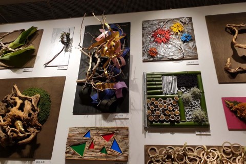 Creating Relief Art in Ikebana