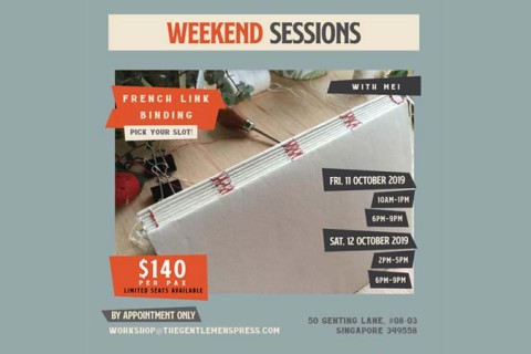 French-link Bookbinding Workshop