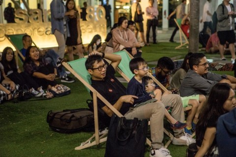 Outdoor movie screening of It’s a Great, Great World