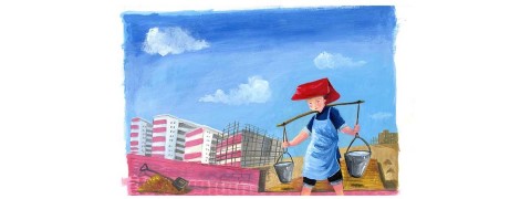 The Story of the Redscarf 辛苦了，红头巾 (Chinese storytelling for Kids)