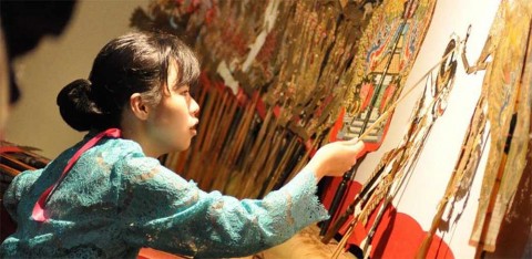 The Village Idiot - A Wayang Kulit Performance