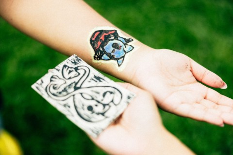 Fungi Friends: Temporary Tattoos 