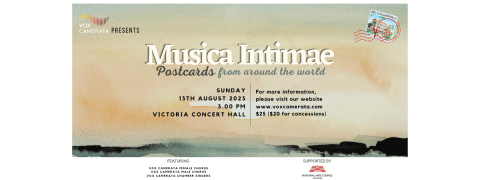 Musica Intimae: Postcards from around the world