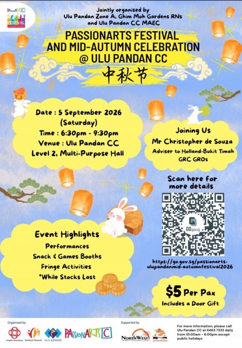 PAssionArts Festival and MidAutumn Celebration @ Ulu Pandan  