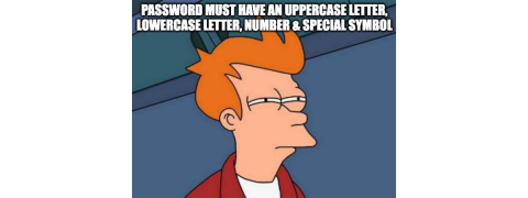 Passwords: Disruptions in Type and Reading