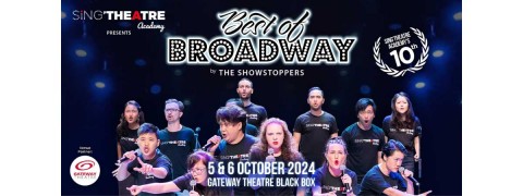 Sing’theatre Academy presents “Best of Broadway” starring The Showstoppers!