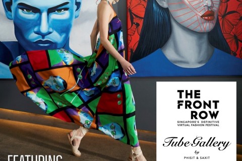 'Develter x Tube Gallery' - The Launch of Internationally Renowned Artist Christian Develter's Resort Wear Collection Live on the Runway
