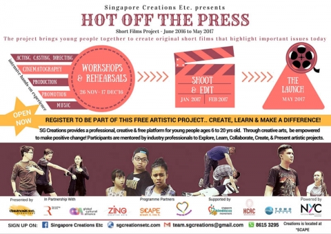 Open Call! Short Films Project for Young People