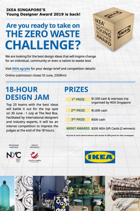 IKEA Singapore’s Young Designer Award (YDA) 2019