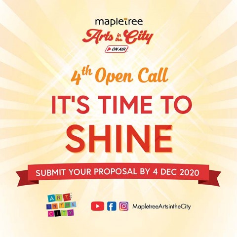 4th Open Call: Mapletree Arts in the City on Air