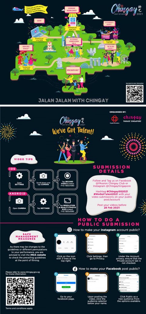 It’s time to Jalan Jalan with Chingay! 