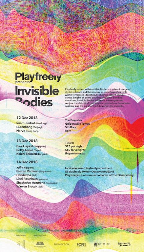 Playfreely presents Invisible Bodies 
