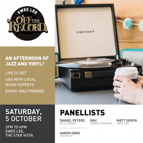 Swee Lee's 'Off the Record': an afternoon of jazz and vinyl appreciation