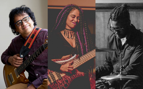 Guitar Prasanna Trio featuring Mohini Dey and Harvey Wirht