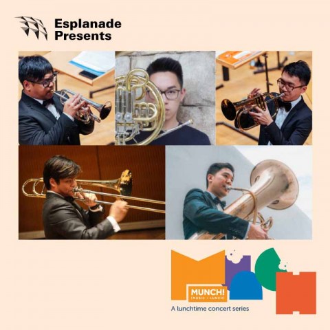Esplanade Presents Munch! Lunchtime Concert Series - Brassy and Bright