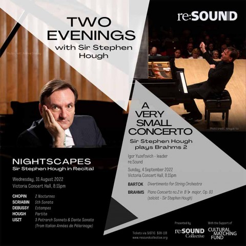 Two Evenings with Sir Stephen Hough: Nightscapes & A Very Small Concerto