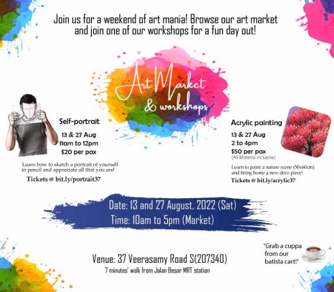 Art Market & workshops at Jalan Besar