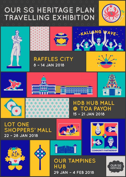 Our SG Heritage Plan Travelling Exhibition @ Toa Payoh Hub