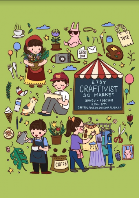 ETSY Craftivist SG Market 2018