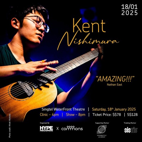 Kent Nishimura First Live Performance in Singapore
