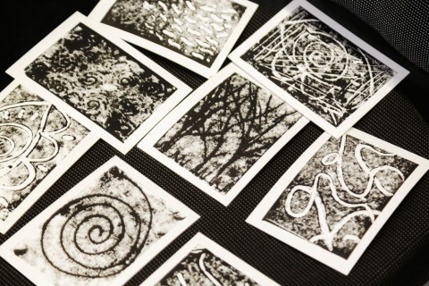 STPI Arty Afternoon | Postcard Monotypes
