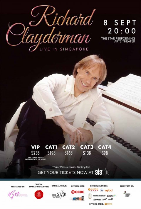 Richard Clayderman Live in Singapore 2023