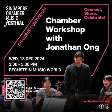 SCMF Chamber Continuum: Chamber Workshop with Jonathan Ong