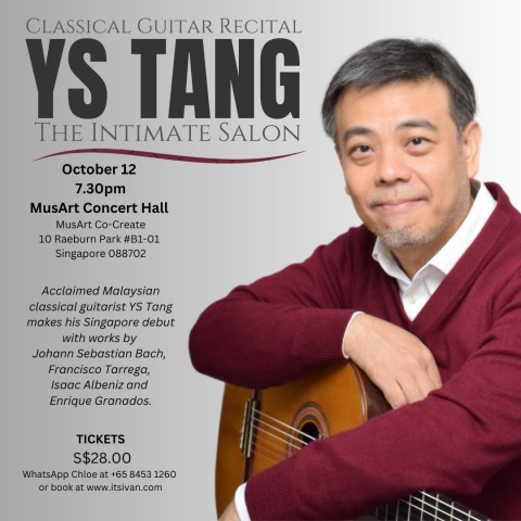 The Intimate Salon: YS Tang Classical Guitar Recital