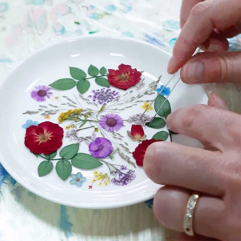 Botanical Luxe Resin Dish Workshop