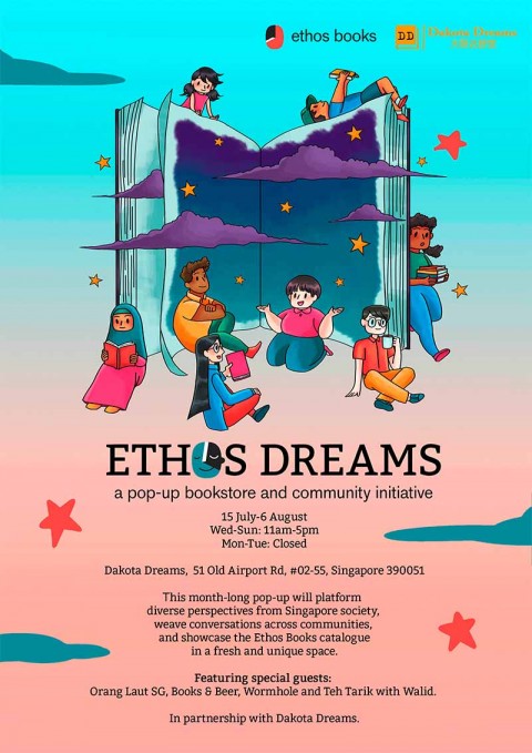 Ethos Dreams: a pop-up bookstore and community initiative
