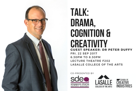 Drama, Cognition and Creativity: A Talk by Dr Peter Duffy