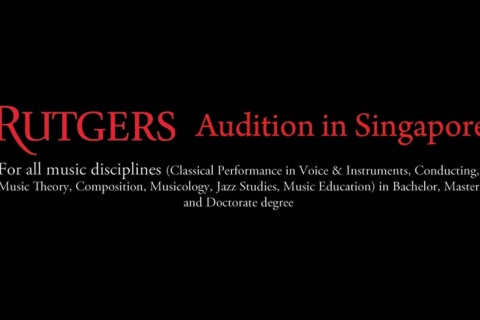 Rutgers Audition in Singapore