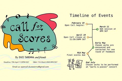 Call for Scores: Parts & Pieces - a night with Duo Tarenna and friends