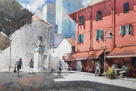 Ong Kim Seng: The Poetry of Fleeting Light
