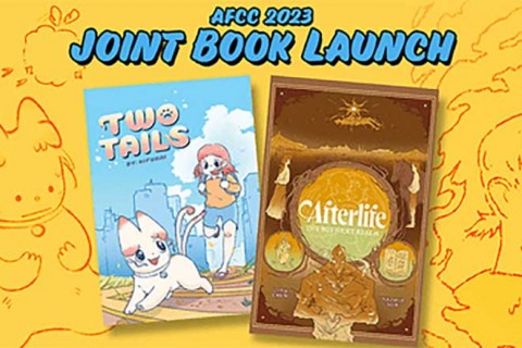 Joint Book Launch for Two Tails and Afterlife: The Boy Next Realm