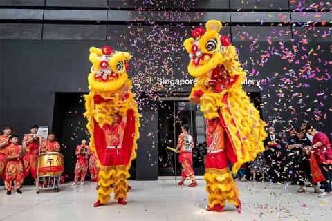Lion Dance Performance