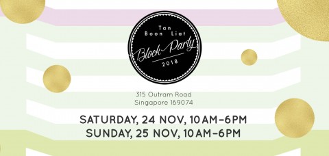 #TBLblockparty at Tan Boon Liat Building
